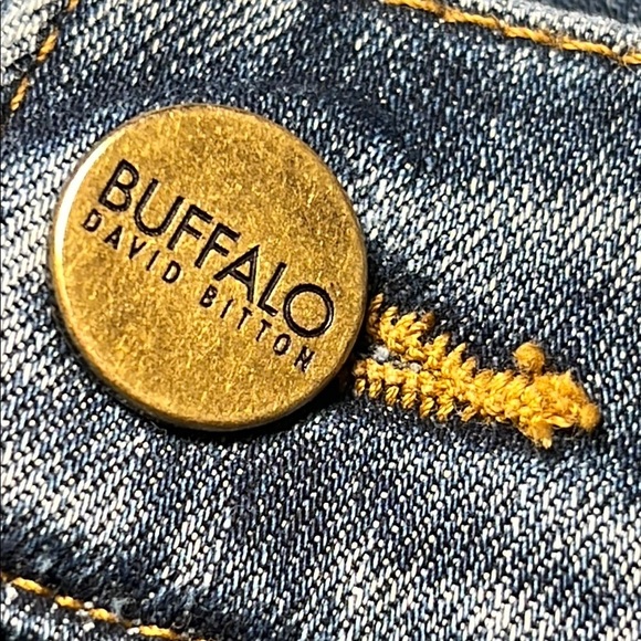 Vintage Buffalo David Bitton Blue A-Line Mini Skirt Casual. Size 30 - Picture 3 of 7